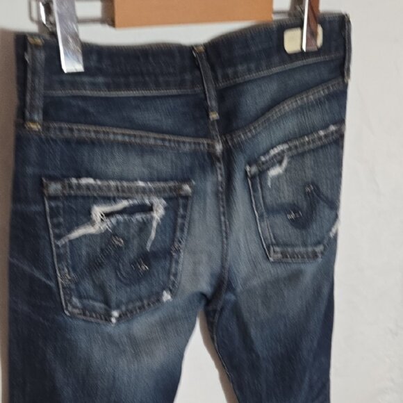 AG Adriano Goldschmied Dark Blue Denim - Picture 5 of 7